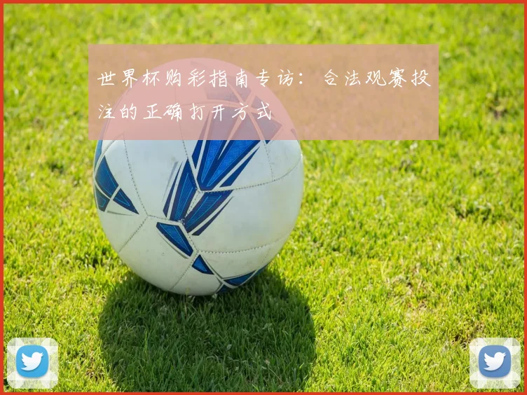 世界杯购彩指南专访:合法观赛投注的正确打开方式