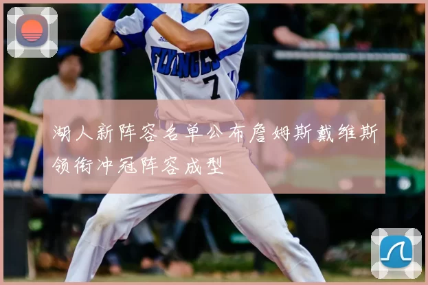 湖人新阵容名单公布詹姆斯戴维斯领衔冲冠阵容成型